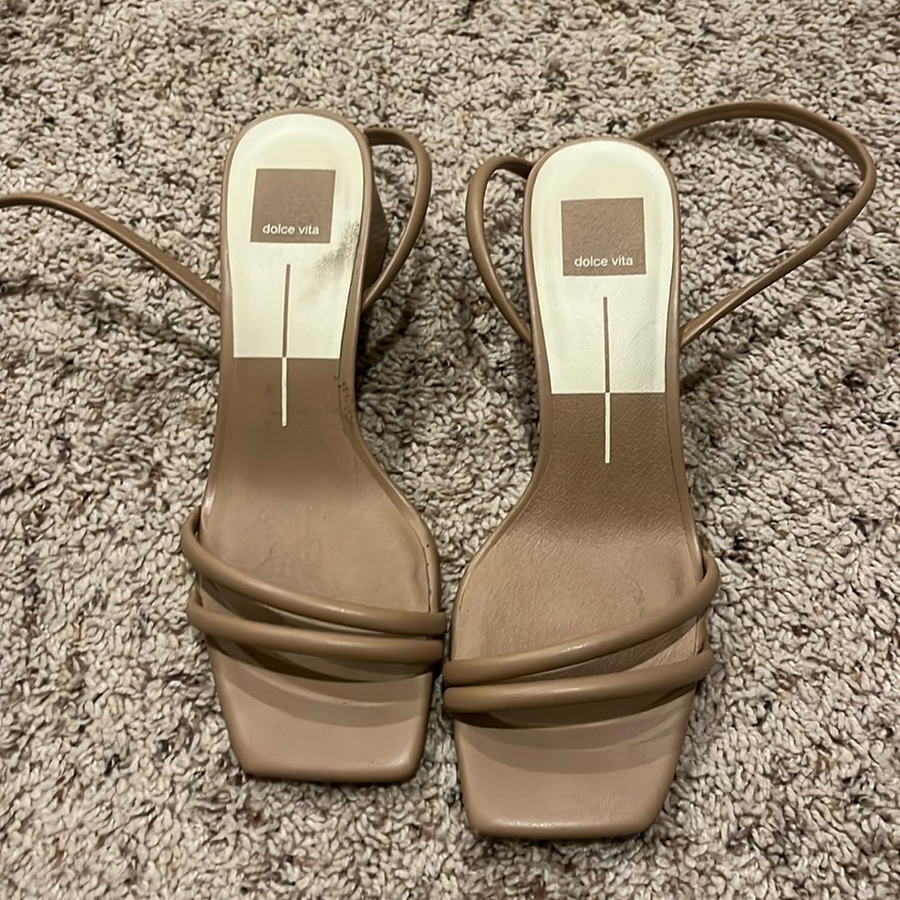 Dolce Vita nude sandals size 8